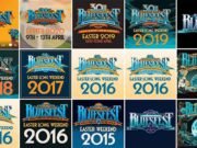 Byron Bay Bluesfest: Where Music and Magic Converge Bluesfest Poster Collage