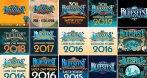 Byron Bay Bluesfest: Where Music and Magic Converge Bluesfest Poster Collage