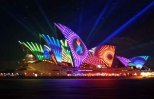 Sydney Festival New South Wales Party Time Vivid-Sydney-Harbour-Views