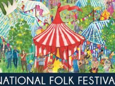 National Folk Festival Canberra: Five Days of Joy and Celebration National Folk Festival banner