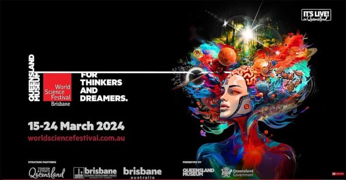 World Science Festival Brisbane 2024: A Confluence of Science, Art, and Imagination World Science Festival Poster