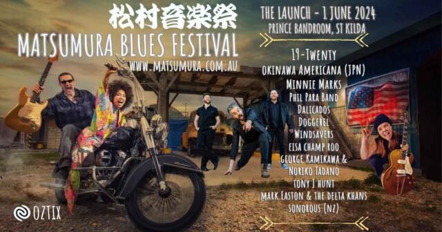 Matsumura Blues Festival: Set to Rock Melbourne and Mildura Matsumura-Blues-Festival