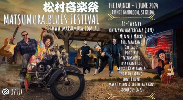 Matsumura Blues Festival: Set to Rock Melbourne and Mildura Matsumura-Blues-Festival